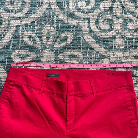 Kut from the‎ Kloth Red Crop Trouser Pants - Picture 4 of 8